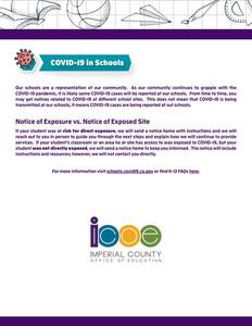 COVID-19 in schools
